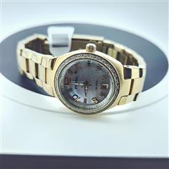 FOSSIL Lady's Wristwatch 110904 GOLD Stainless